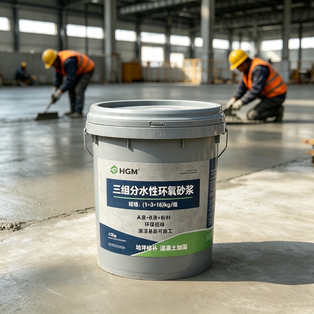 泰顺三组份水性环氧砂浆